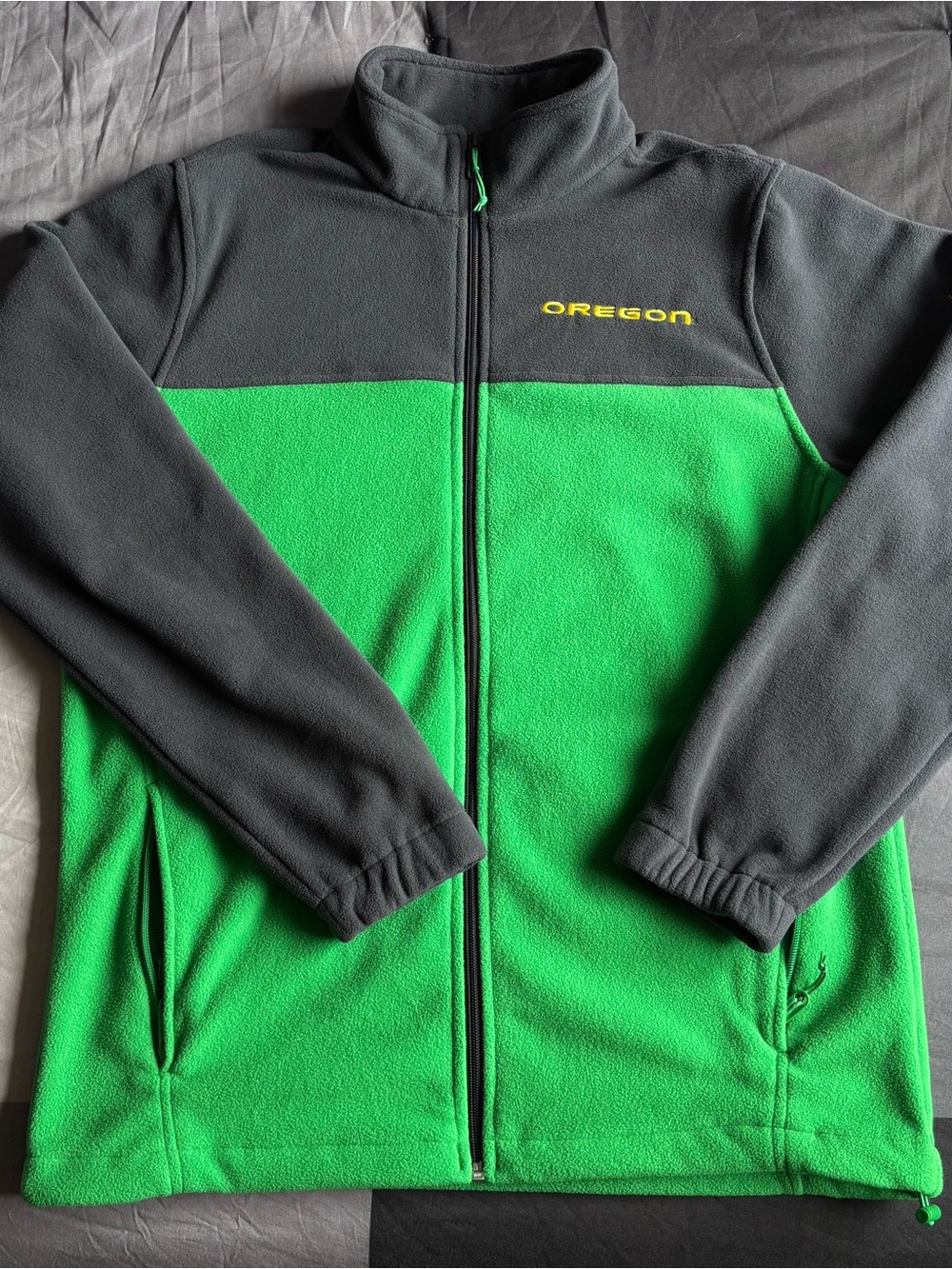 Oregon Ducks Columbia Fleece Jacket